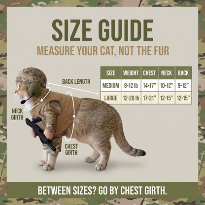 Cat Soldier Outfit