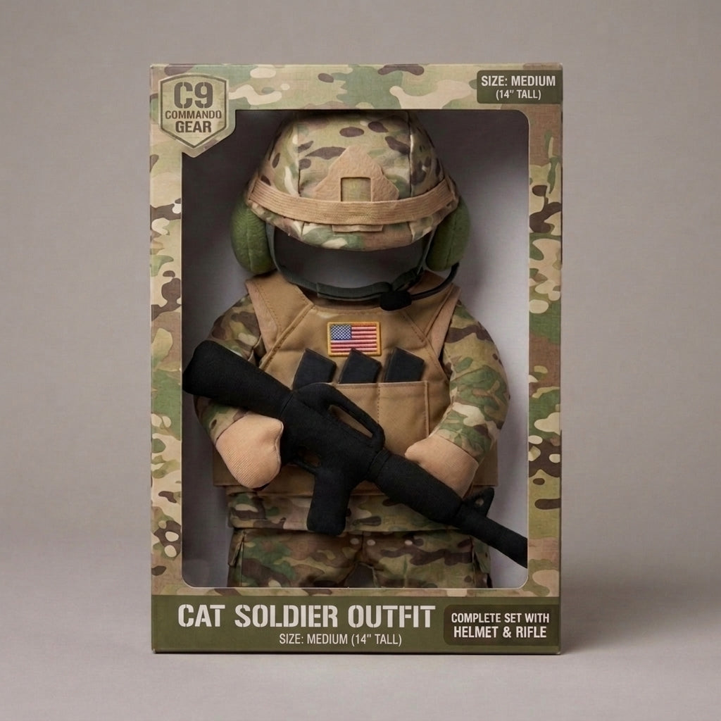 Cat Soldier Outfit